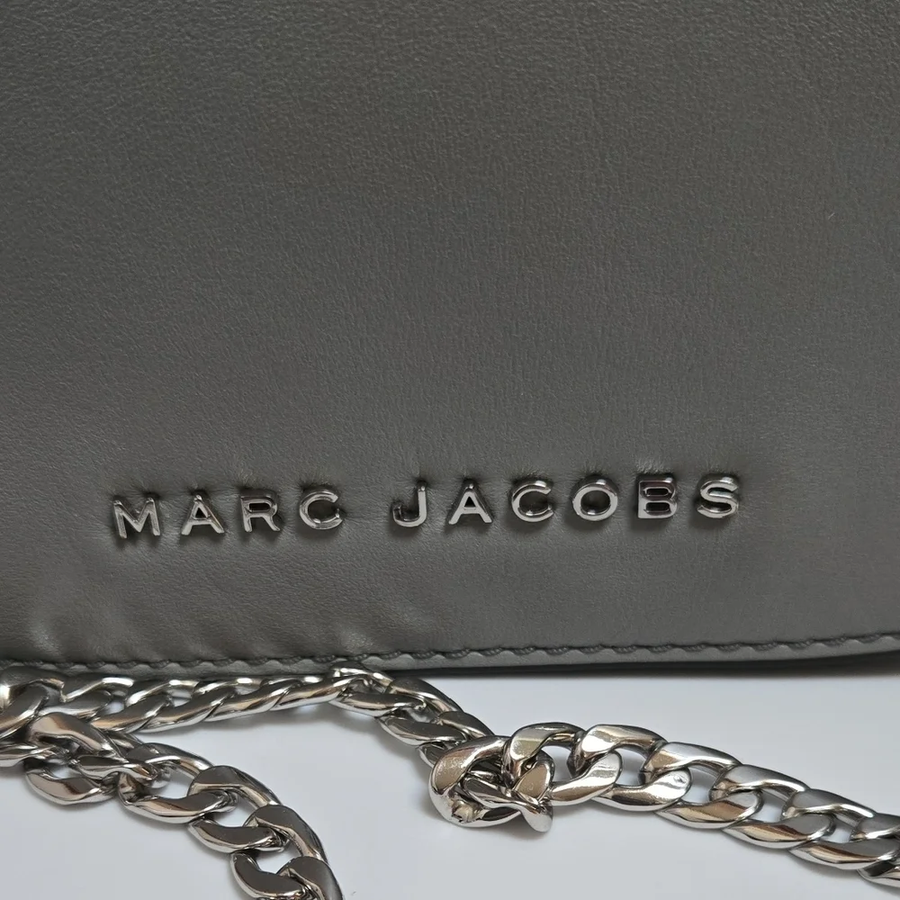Marc Jacobs Silver Crossbody Bag